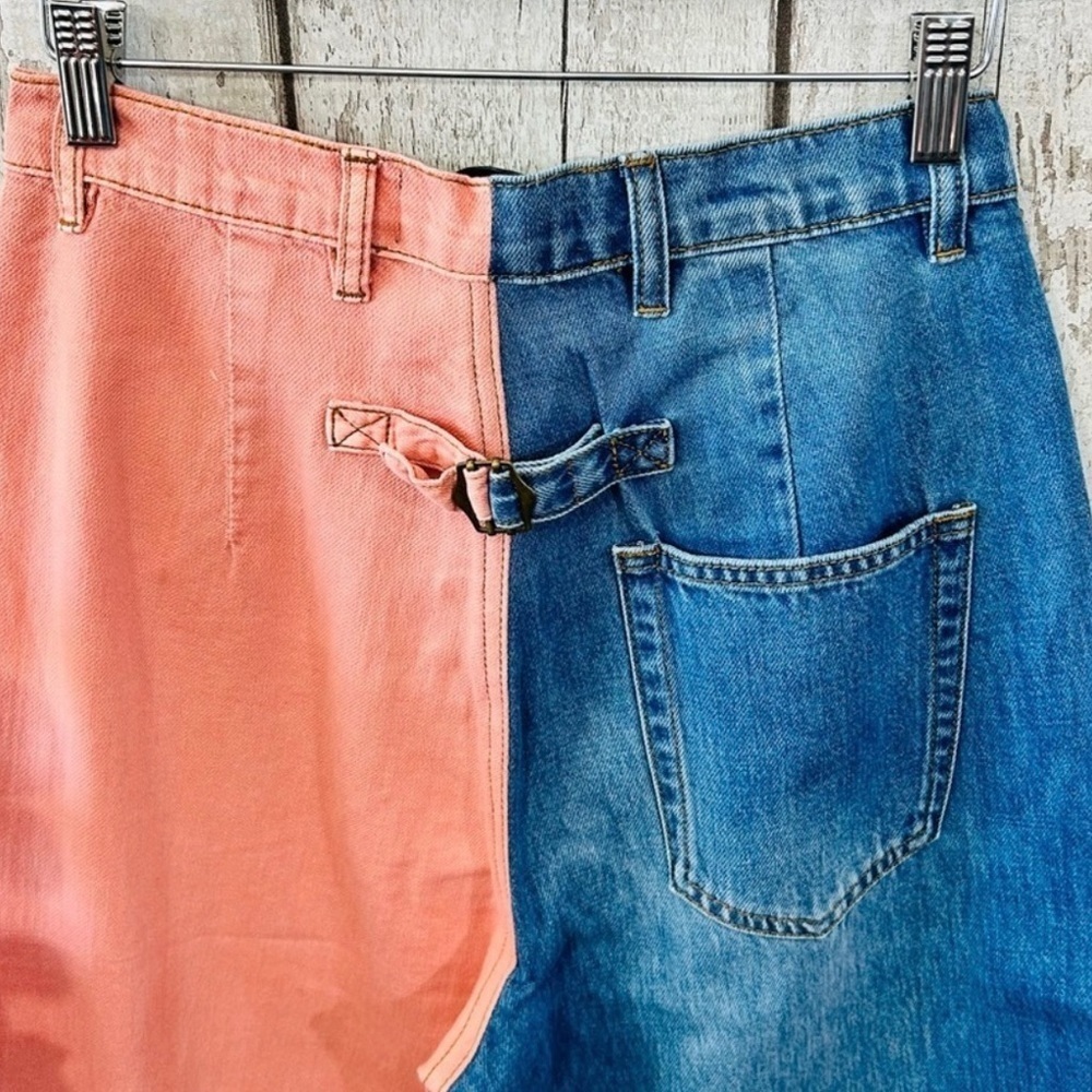 Sandrine Rose Free People Wide Leg Jeans Petal- NWT - Picture 9 of 15